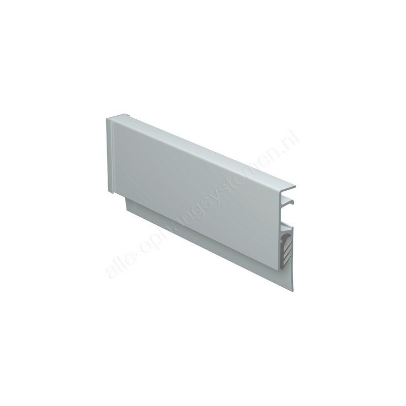 Artiteq InfoRail wit en alu (incl. eindkapjes en bevestigingsmaterialen)