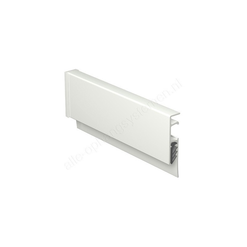 Artiteq InfoRail wit en alu (incl. eindkapjes en bevestigingsmaterialen)