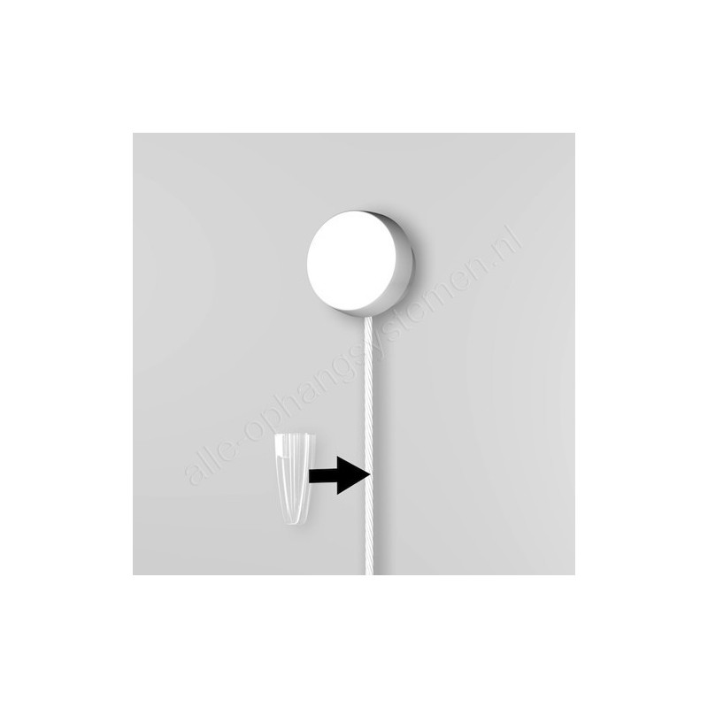 Artiteq Picture Mouse Solo 150cm wit incl alle montagematerialen