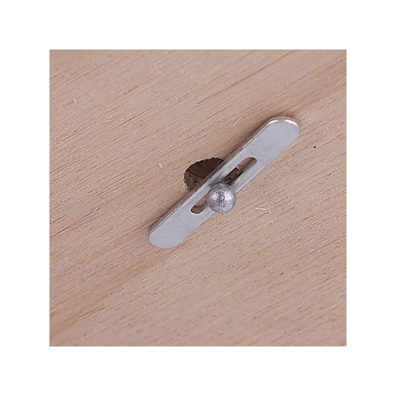 GeckoTeq Dwarsanker 40x5,9x1,5mm incl. staaldraad 200cm