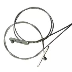 GeckoTeq Kreuzanker 40x5,9x1,5mm inkl. Stahldraht 200cm