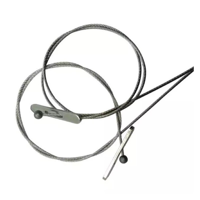 GeckoTeq Cross Anchor 40x5,9x1,5mm incl. steel wire 200cm