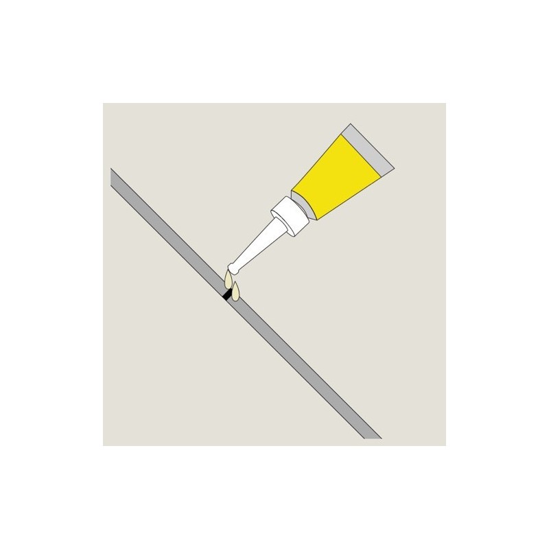 GeckoTeq Staalkabel inkort kit inclusief kniptang