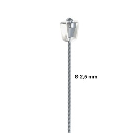 Newly R70 Museum Rail Twister Lock 2.5mm steel cable