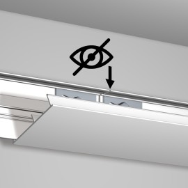 Newly R70 Museum Rail en blanco pintable - 70kg