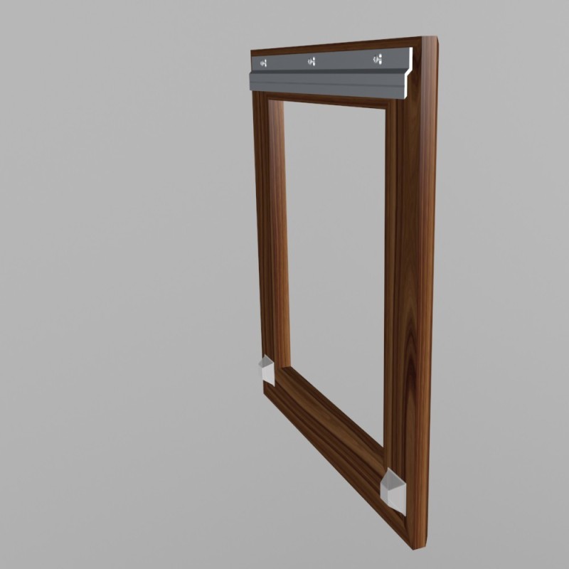 GeckoTeq Z Bar Cleat Systeem Aufhänger - pro Satz