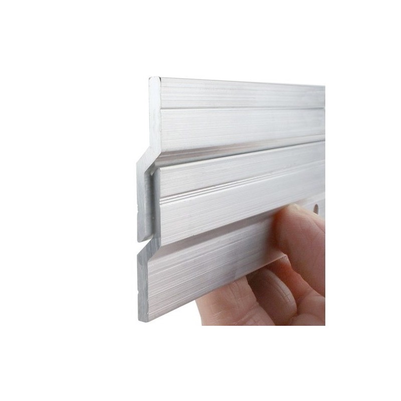 GeckoTeq Z Bar Clip colgante 5 cm - por juego de 2