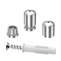 GeckoTeq 1.5mm Steel wire with nipple 200cm plus GT0735 (set)