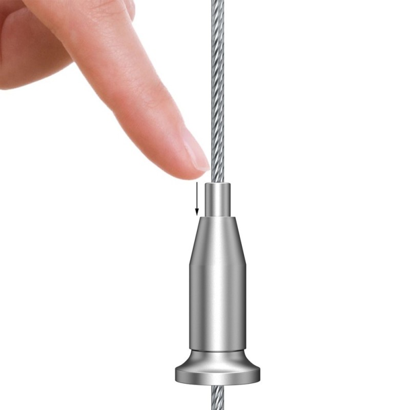 GeckoTeq Self-braking ceiling ridge - 15kg