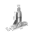 GeckoTeq Caballete de panel autoblocante con bisagras - 15 kg