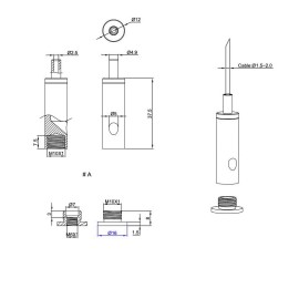 GeckoTeq Selvbremsende loftryg - 20kg