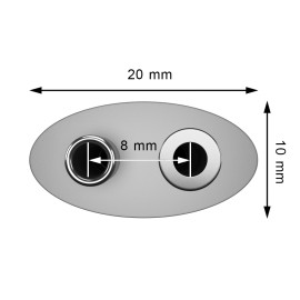 GeckoTeq selbstsichernder Schlaufenaufhänger-Kabelgreifer für 1,5-mm-Draht