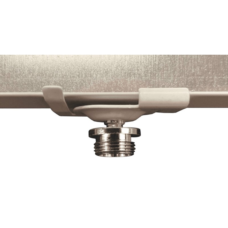 GeckoTeq-Metallklammer in Weiß für Hängedecken - 8kg