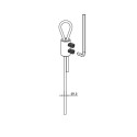GeckoTeq Double Wire Clamp - 10kg (2 kuusiokoloruuvilla) - sis. kuusiokoloavaimen
