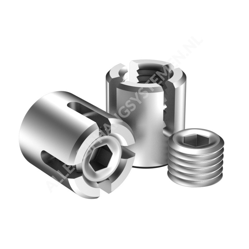 GeckoTeq Kabelkrydsklemme til stål- eller perlontråde - inkl. unbrakon