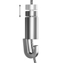 GeckoTeq Mini gancio autobloccante – 20 kg