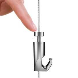 GeckoTeq Selvlåsende Slim-line krog – 20 kg