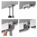 Newly clip di montaggio su guida R40 – per pezzo