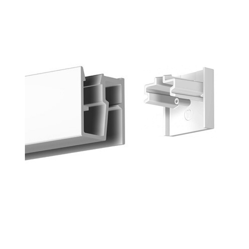 Newly R40 – die Wandschiene für die Decke