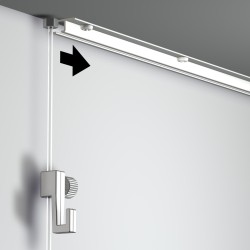 Artiteq 2,0 mm perlontråd 150 cm med 6-sidigt skivglidare - 7 kg