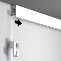 Artiteq 2,0 mm Perlon wire 150 cm med 6-sidet skiveglider - 7 kg