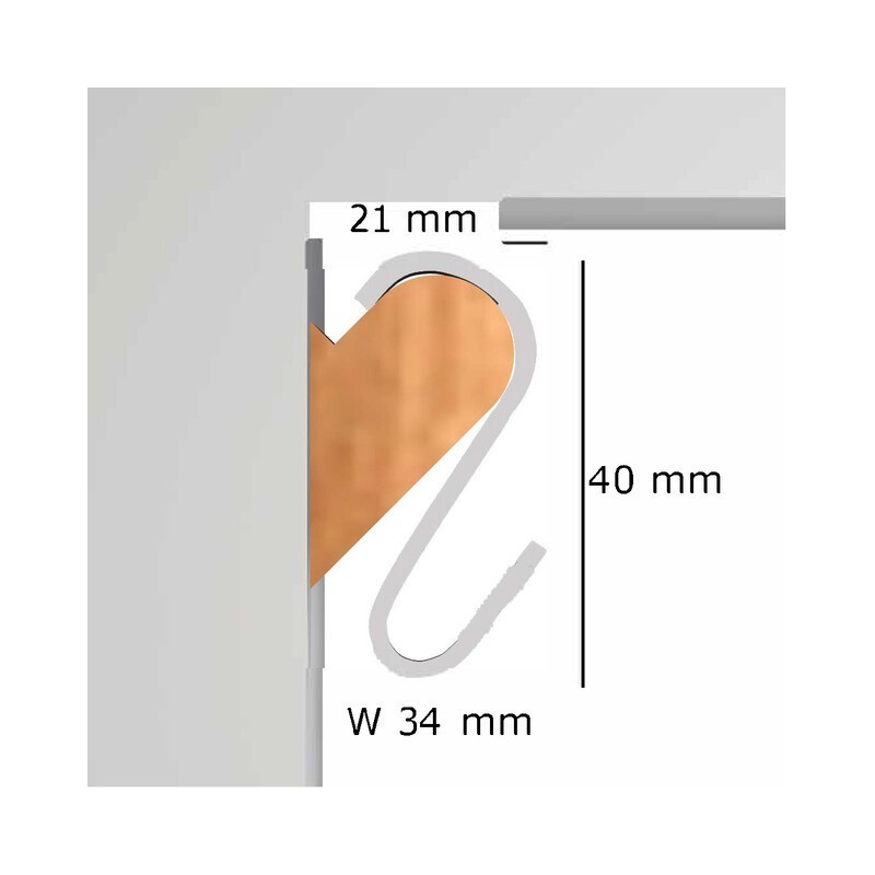 Artiteq Museum Hook piccolo - 12,5 kg