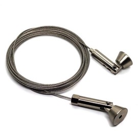 GeckoTeq Spännkabel Ståltrådssats 1,8 mm - 3 meter