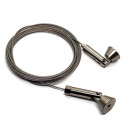 GeckoTeq Spændekabel Ståltrådssæt 1,8 mm - 3 meter