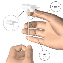 Artiteq Systeemplafond Clip - Wit kunststof 1kg