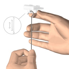 Artiteq Systeemplafond Clip - Wit kunststof 1kg