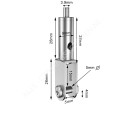 GeckoTeq Pince autobloquante pour panneaux jusqu'à 25mm - 15kg