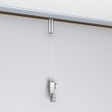 GeckoTeq Support de plafond suspendu avec fil et crochet