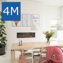 Aufhängungsset 4 Meter DECKE – Artiteq Qualitätsschiene