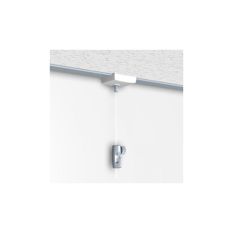 Newly H400 Deckenklemme mit Draht 2m und Haken - 5kg