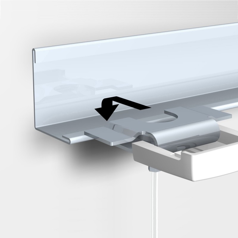 Newly H400 Deckenklemme mit Draht 2m und Haken - 5kg
