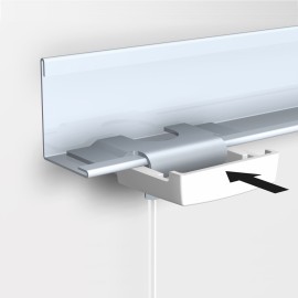 Newly H400 Deckenklemme mit Draht 2m und Haken - 5kg