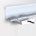 Newly H400 Deckenklemme mit Draht 2m und Haken - 5kg