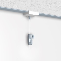 Newly H400 Deckenklemme mit Draht 2m und Haken - 5kg