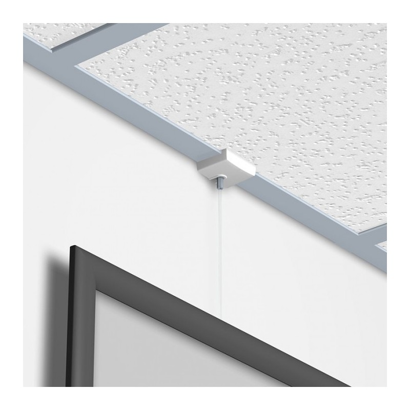 Newly H400 Plafondklem met draad 2m en haak - 5kg