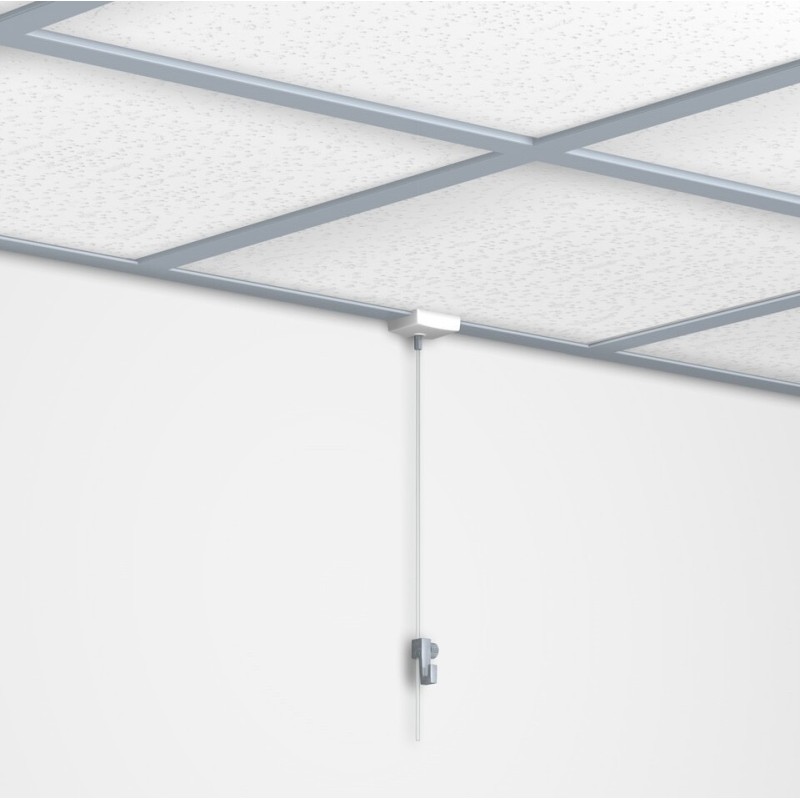 Artiteq System Takklämma med 2 mt tråd och minikrok - 4kg