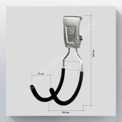 GeckoTeq Duratrax - Universal double J-Hook GSH7