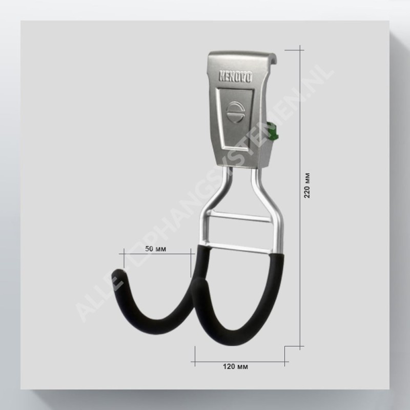 Sistema di sospensione per attrezzi GeckoTeq - Gancio compatto GSH9