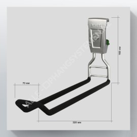 GeckoTeq Duratrax - Treppenleiterhaken GSH10