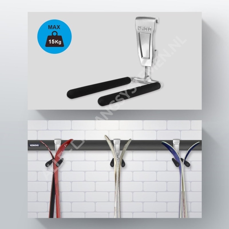 GeckoTeq Skis Hanging System - Hanging Hook GSH24
