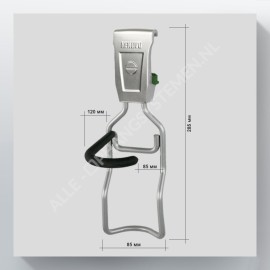 GeckoTeq Rowerowy System Zawieszenia Zestaw na 1 Rower - GSH128 Pionowy