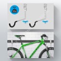 GeckoTeq sistema di sospensione per bicicletta impostato per 1 bicicletta - GSH119 orizzontale