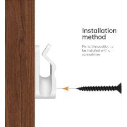 Geckoteq Plastkrokar för Girlanger och Festljus