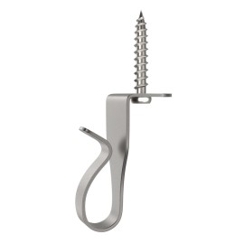 Ganchos de alambre de acero inoxidable GeckoTeq para guirnaldas e iluminación de fiestas