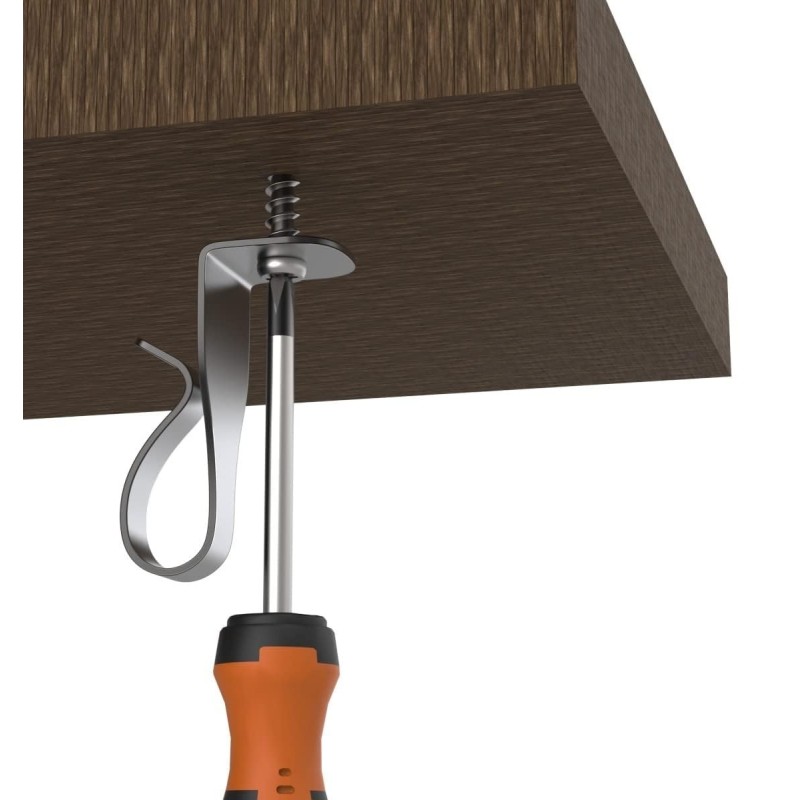 Ganchos de alambre de acero inoxidable GeckoTeq para guirnaldas e iluminación de fiestas