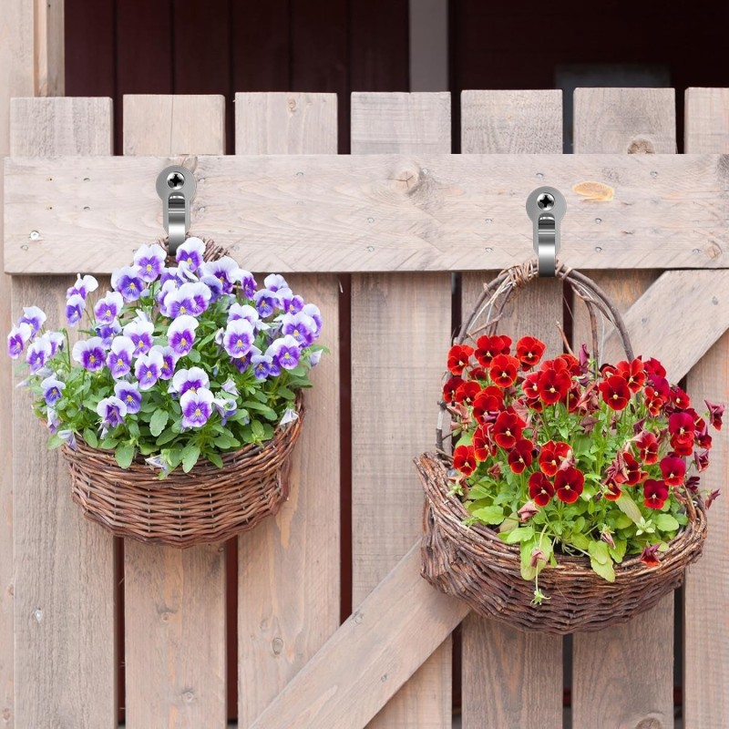 GeckoTeq rustfri ståltrådskroge til guirlander og festbelysning